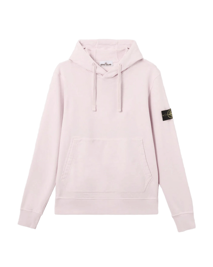 STONE ISLAND - Hoodie 6100062 ORGANIC COTTON FLEECE Rose - Lothaire