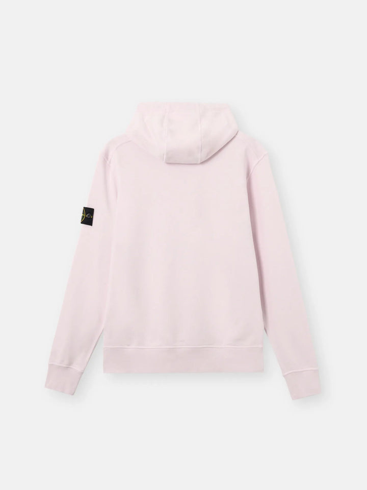 STONE ISLAND - Hoodie 6100062 ORGANIC COTTON FLEECE Rose - Lothaire