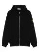 STONE ISLAND - Hoodie à fermeture zippée bleu marine - Lothaire