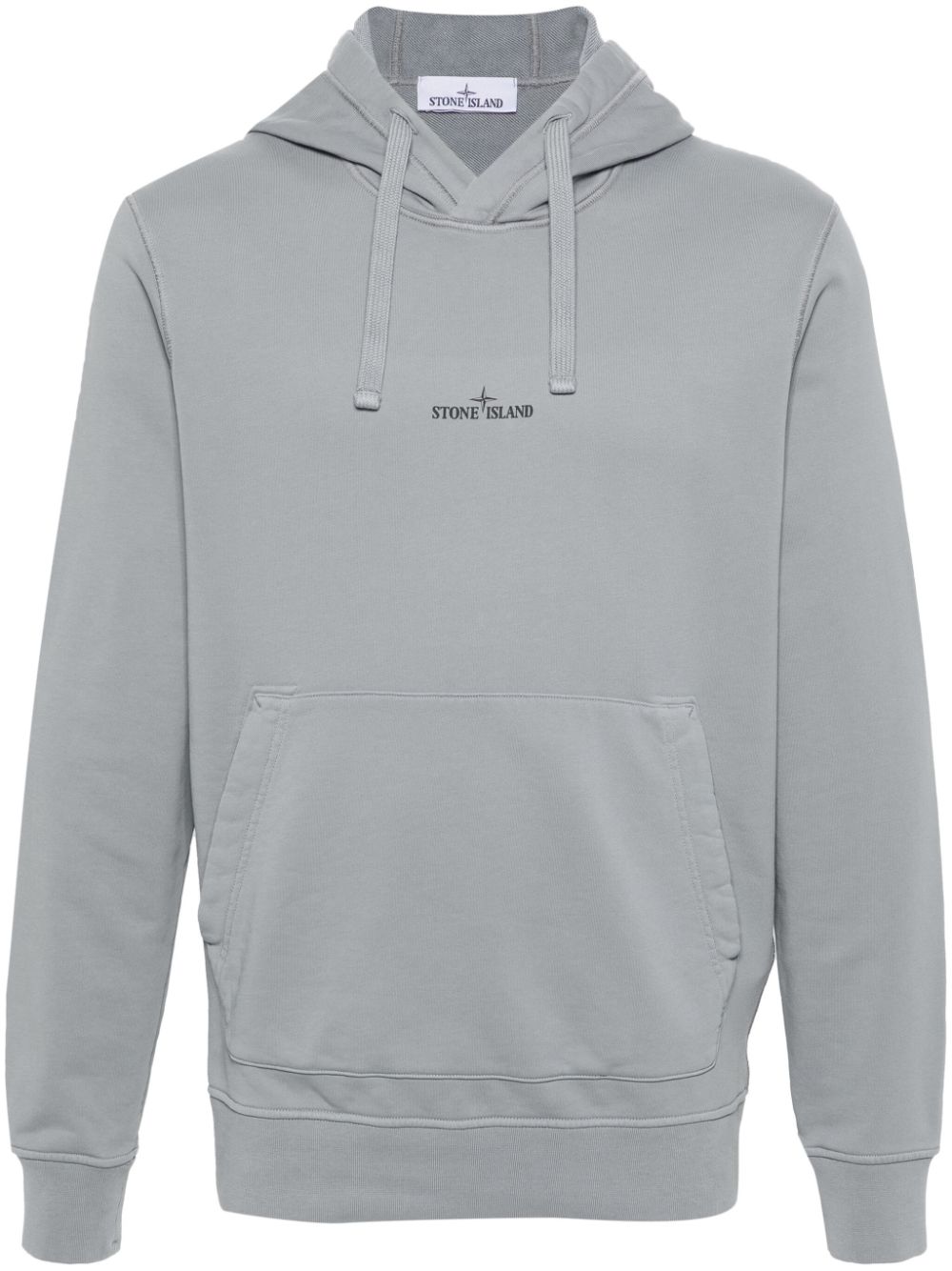 STONE ISLAND - Hoodie gris - Lothaire