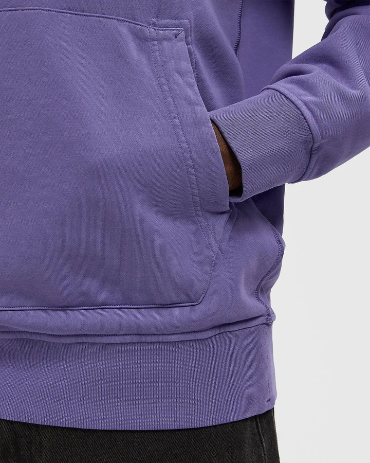 STONE ISLAND - Hoodie Organic Cotton Fleece Violet - Lothaire