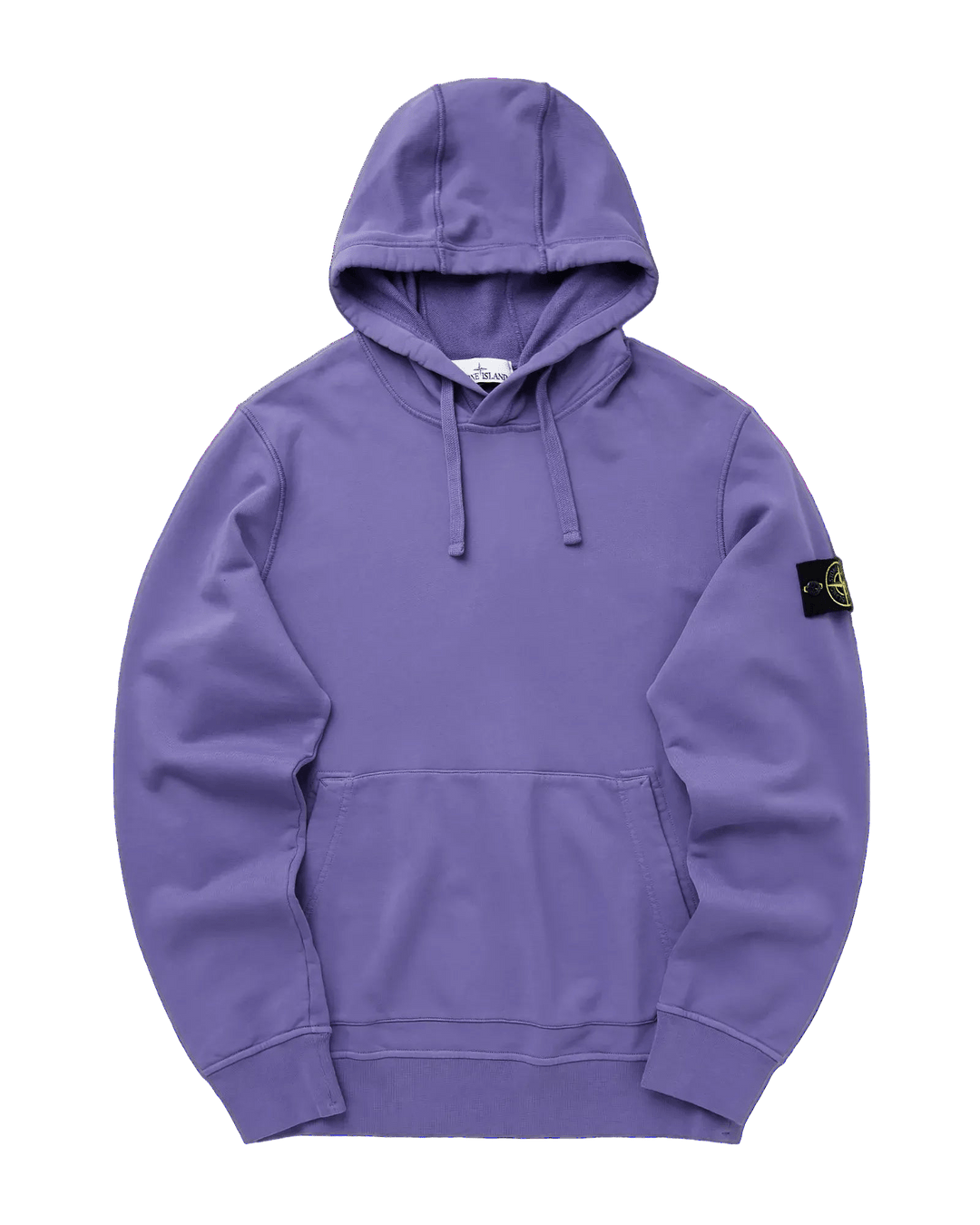 STONE ISLAND - Hoodie Organic Cotton Fleece Violet - Lothaire