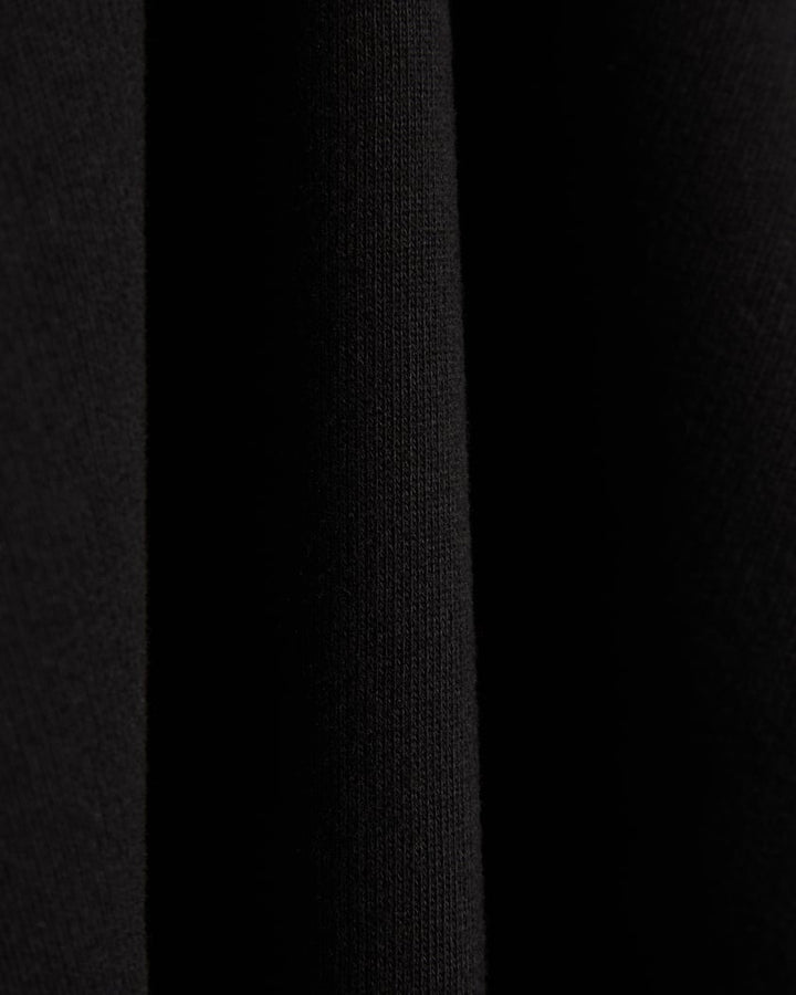 STONE ISLAND - Oversized - Fit Heavy Fleece Crewneck Sweatshirt Noir - Lothaire