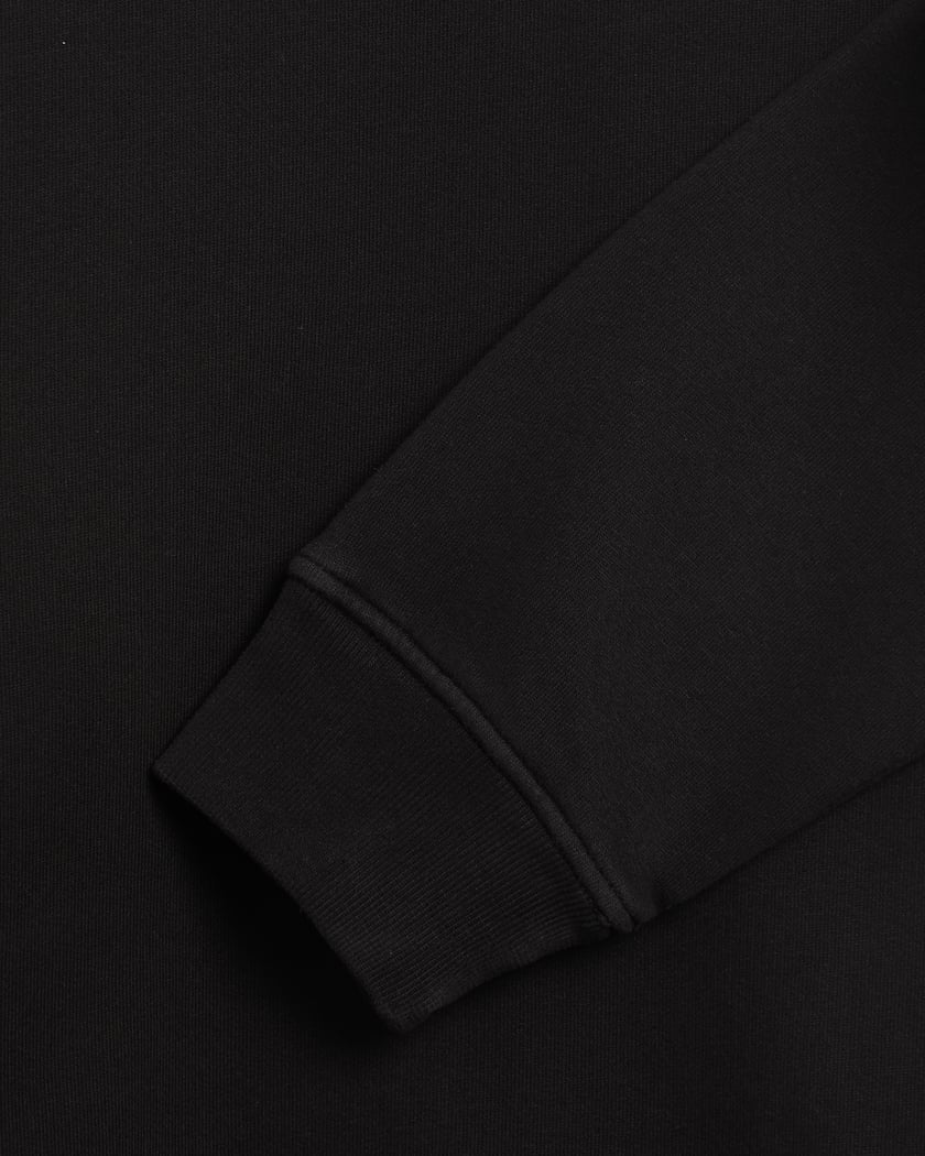 STONE ISLAND - Oversized - Fit Heavy Fleece Crewneck Sweatshirt Noir - Lothaire