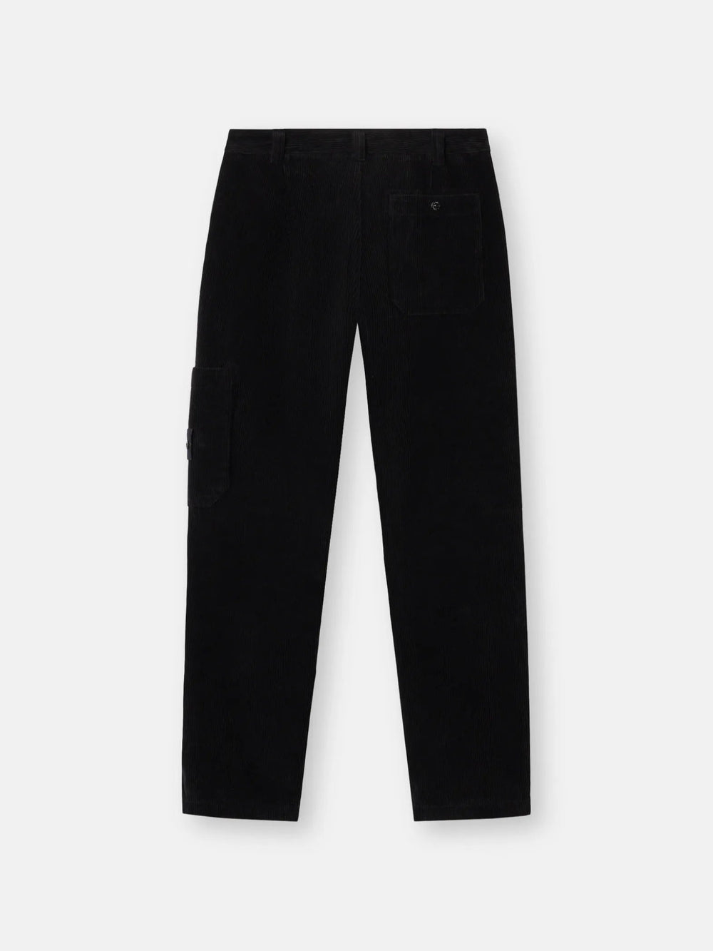 STONE ISLAND - Pantalon 3100039 ORGANIC COTTON CORDUROY 800 Noir - Lothaire