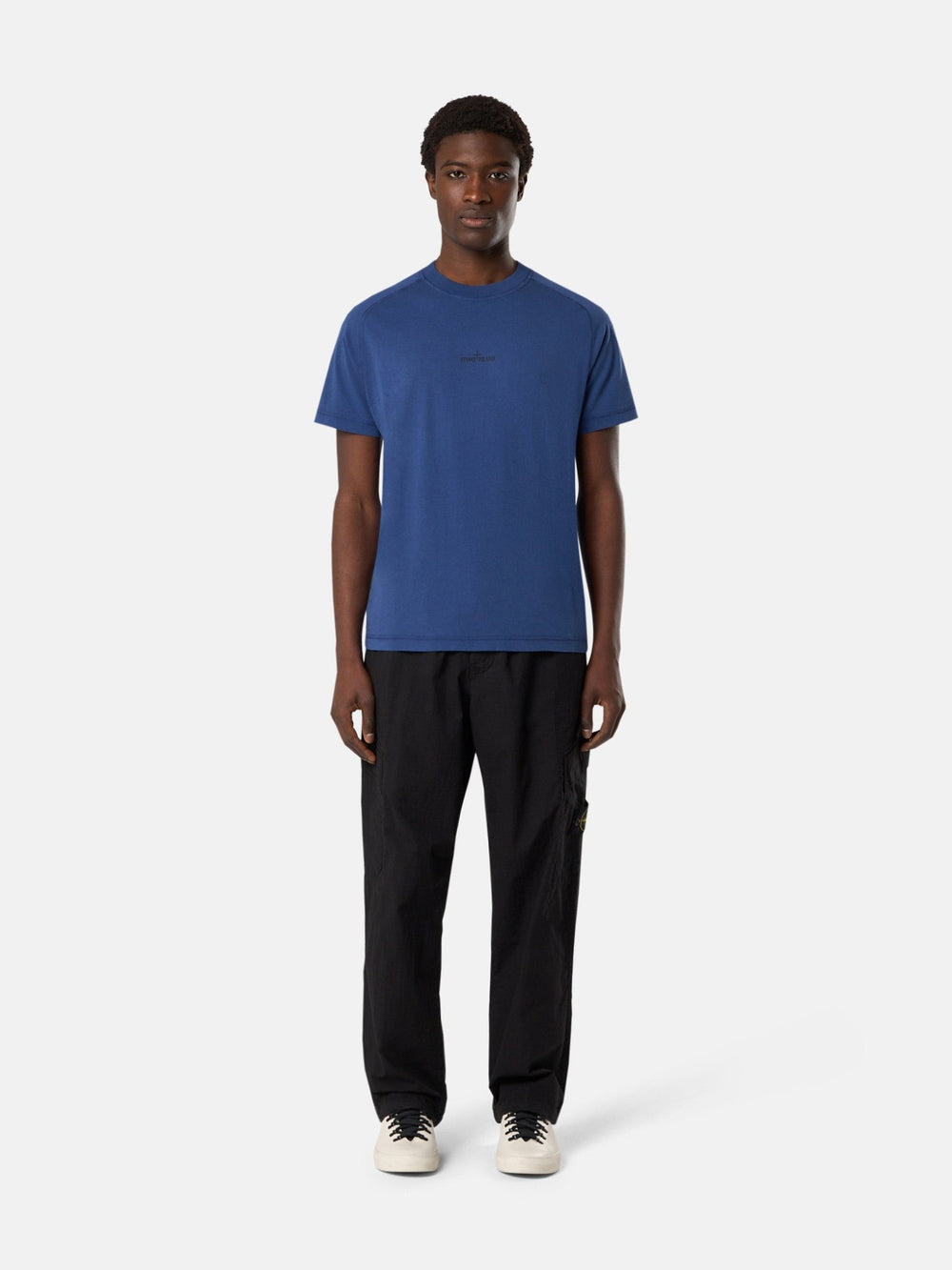 STONE ISLAND - Pantalon cargo Noir - Lothaire
