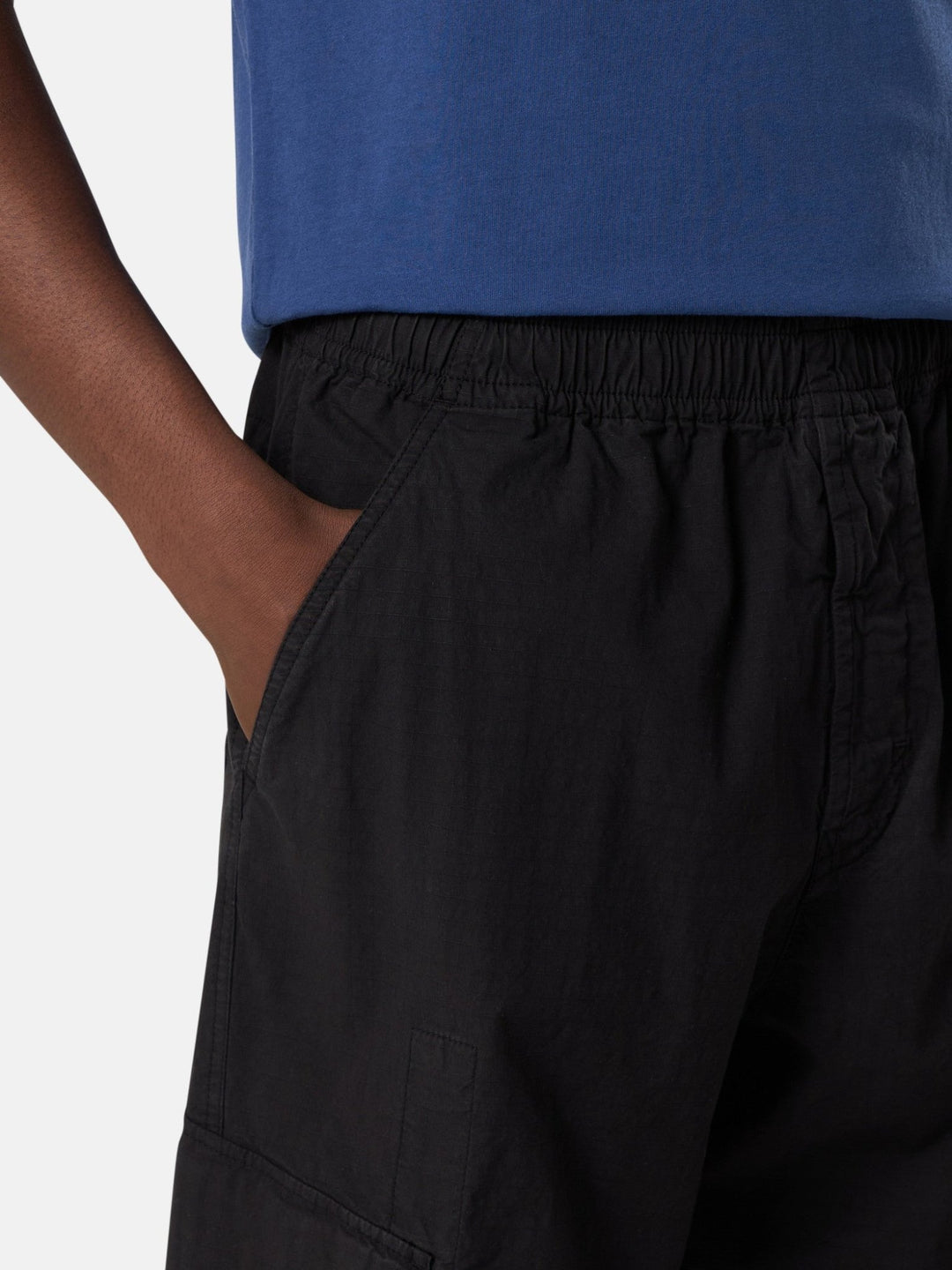 STONE ISLAND - Pantalon cargo Noir - Lothaire