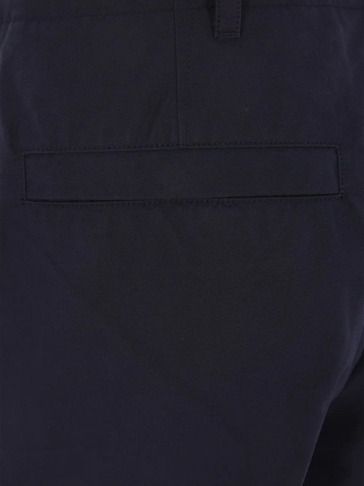 STONE ISLAND - Pantalon en Coton à Poches Cargo Bleu Foncé - Lothaire