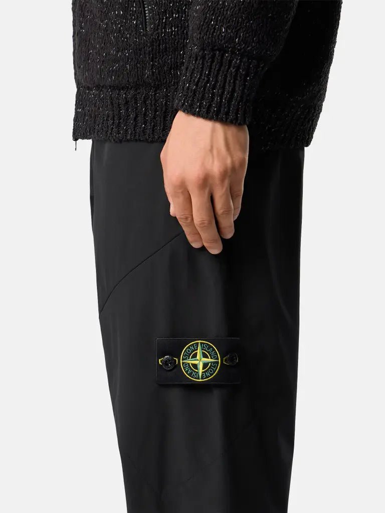 STONE ISLAND - Pantalon Technique Soft Shell Noir - Lothaire