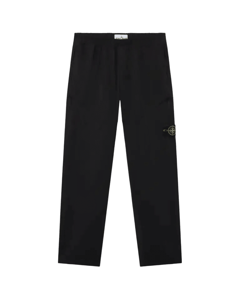 STONE ISLAND - Pantalon Technique Soft Shell Noir - Lothaire