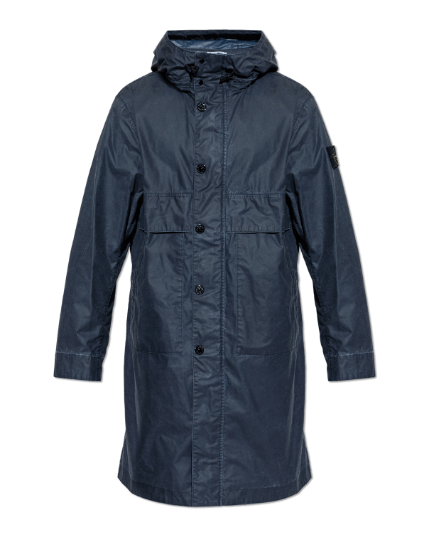 STONE ISLAND - Parka à capuche Bleu marine - Lothaire