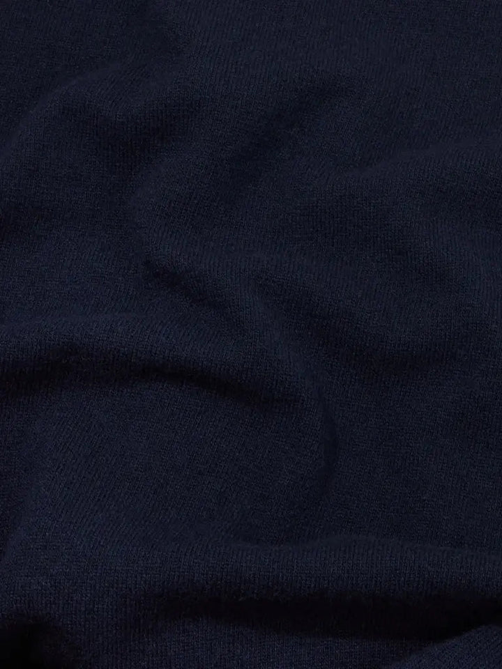 STONE ISLAND - Pull en Laine d'Agneau Bleu Marine - Lothaire