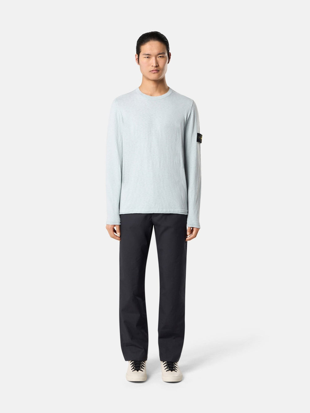 STONE ISLAND - Pull ras - du - cou Bleu ciel - Lothaire