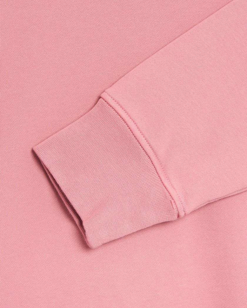 STONE ISLAND - Regular - fit crewneck sweatshirt Rose poudré - Lothaire