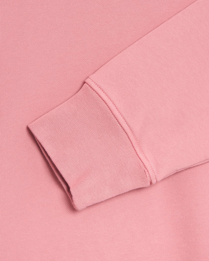 STONE ISLAND - Regular - fit crewneck sweatshirt Rose poudré - Lothaire