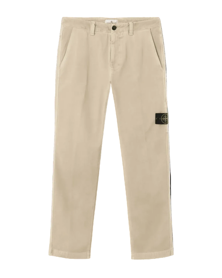 STONE ISLAND - Regular - fit Trousers with Utility Pocket Beige sable - Lothaire