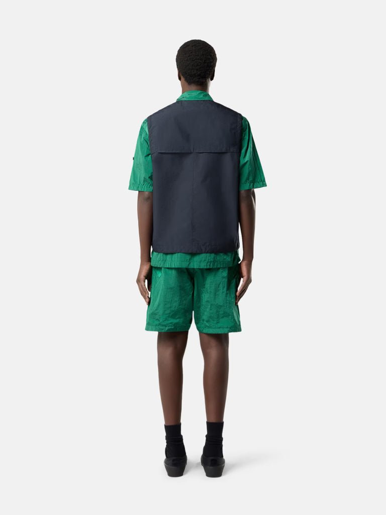 STONE ISLAND - Short confortable avec taille élastiquée Vert malachite - Lothaire
