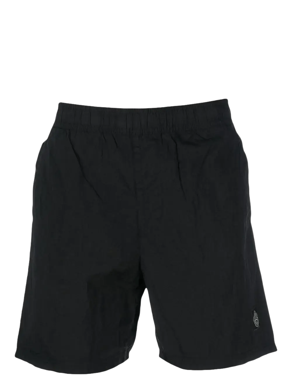 STONE ISLAND - Short de bain à logo Compass noir - Lothaire