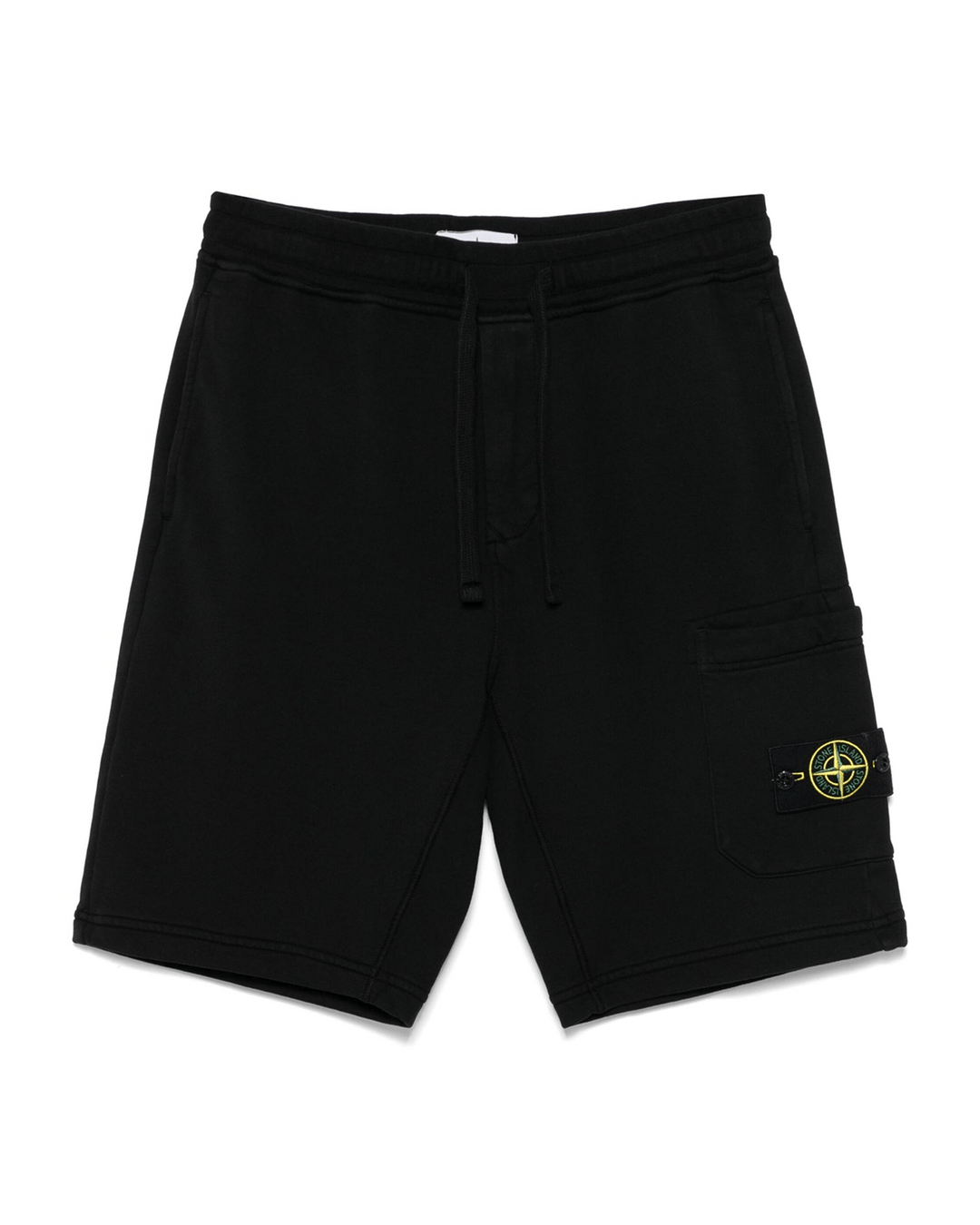 STONE ISLAND - SHORT EN COTON Noir - Lothaire