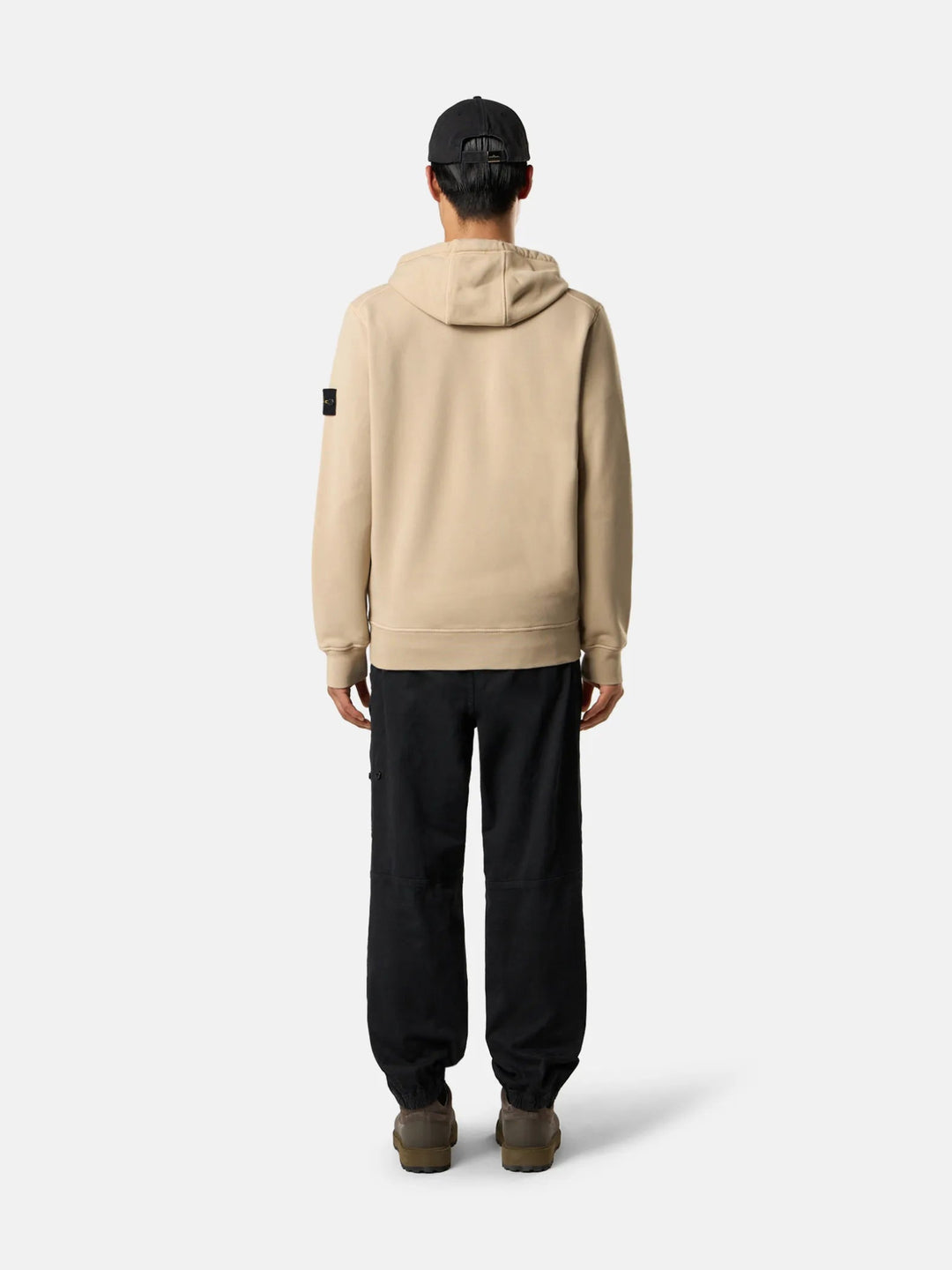 STONE ISLAND - STONE ISLAND - Sweat zippé 6100061 ORGANIC COTTON FLEECE Désert - Lothaire