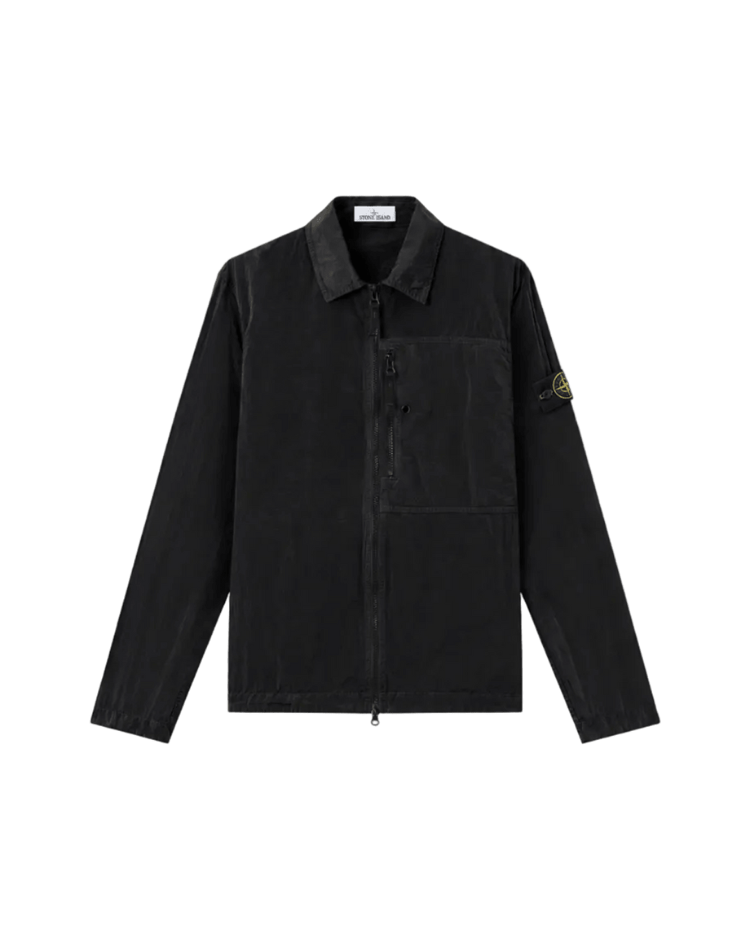 STONE ISLAND - Surchemise 1200041 NYLON METAL IN ECONYL Noir - Lothaire