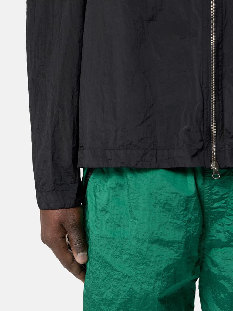 STONE ISLAND - Surchemise coupe classique avec poche zippée Noir - Lothaire