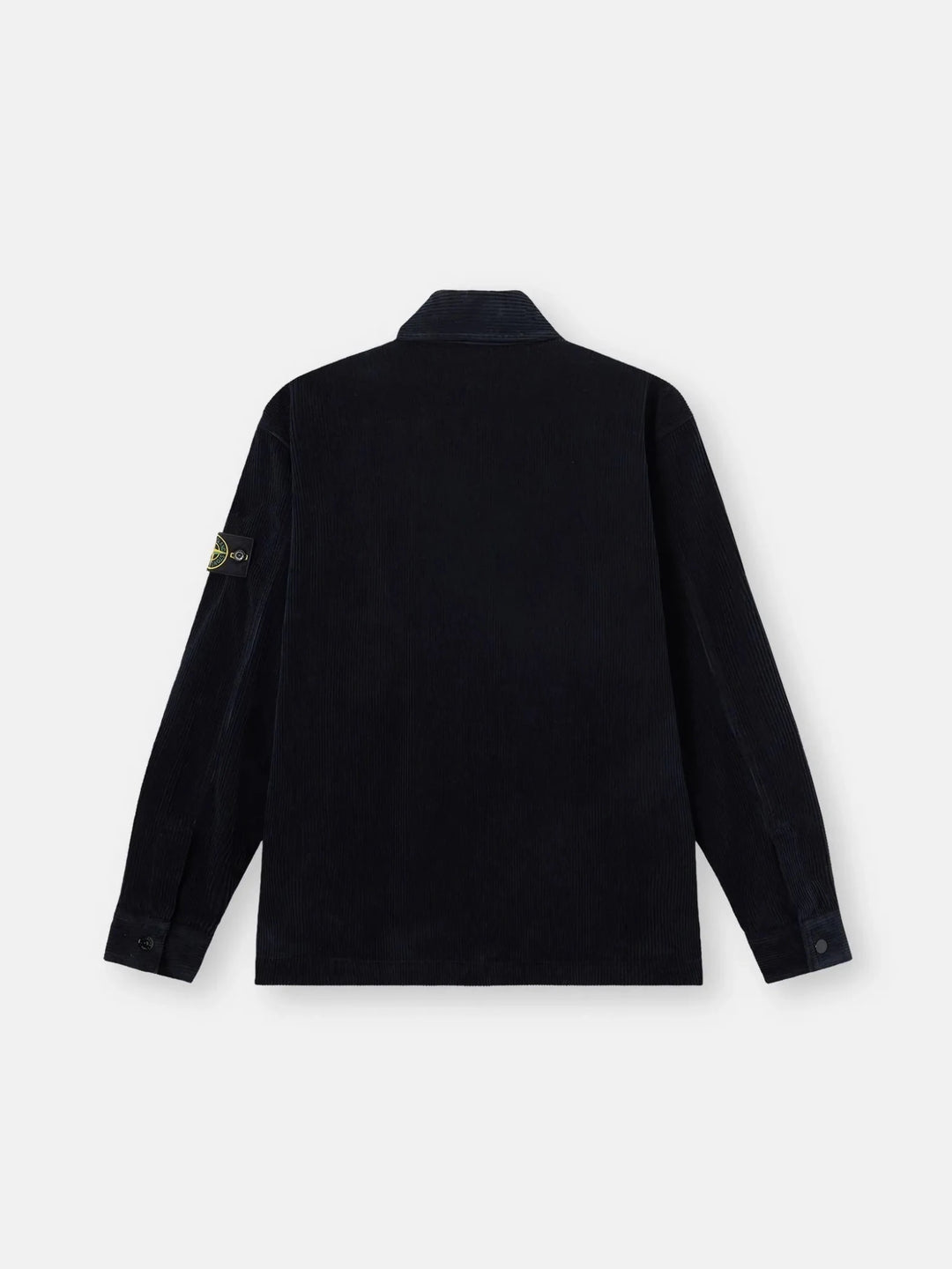 STONE ISLAND - Surchemise ORGANIC COTTON CORDUROY 800 Bleu Marine - Lothaire