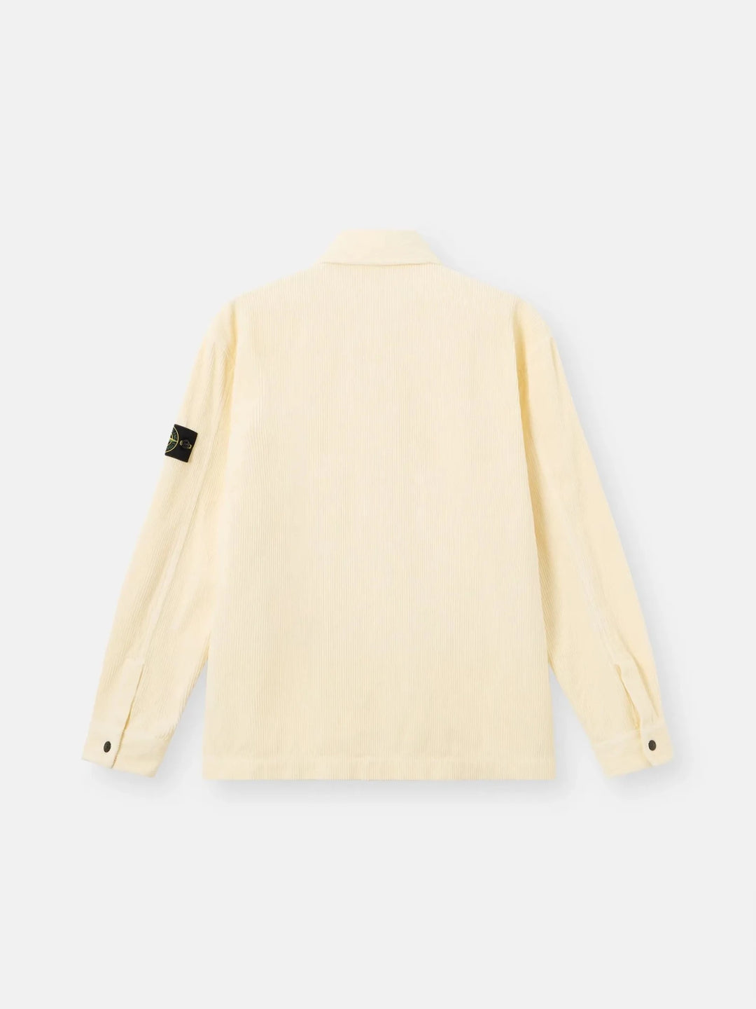 STONE ISLAND - Surchemise ORGANIC COTTON CORDUROY 800 Ivoire - Lothaire