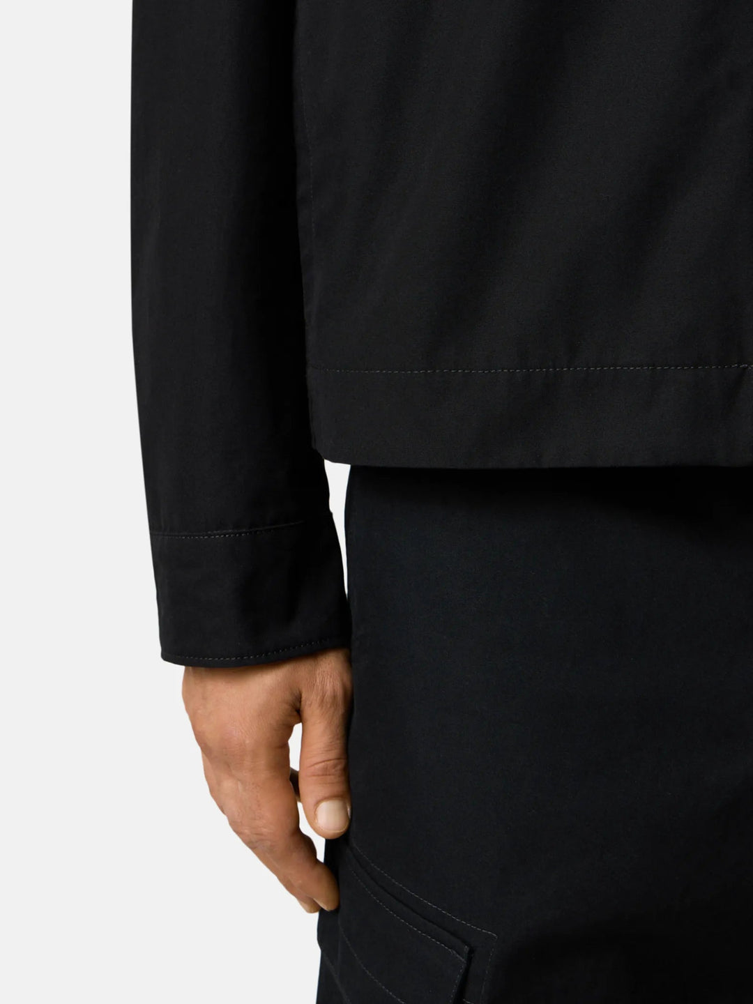 STONE ISLAND - Surchemise Weatherproof Cotton Canvas Ghost Bleu Marine - Lothaire
