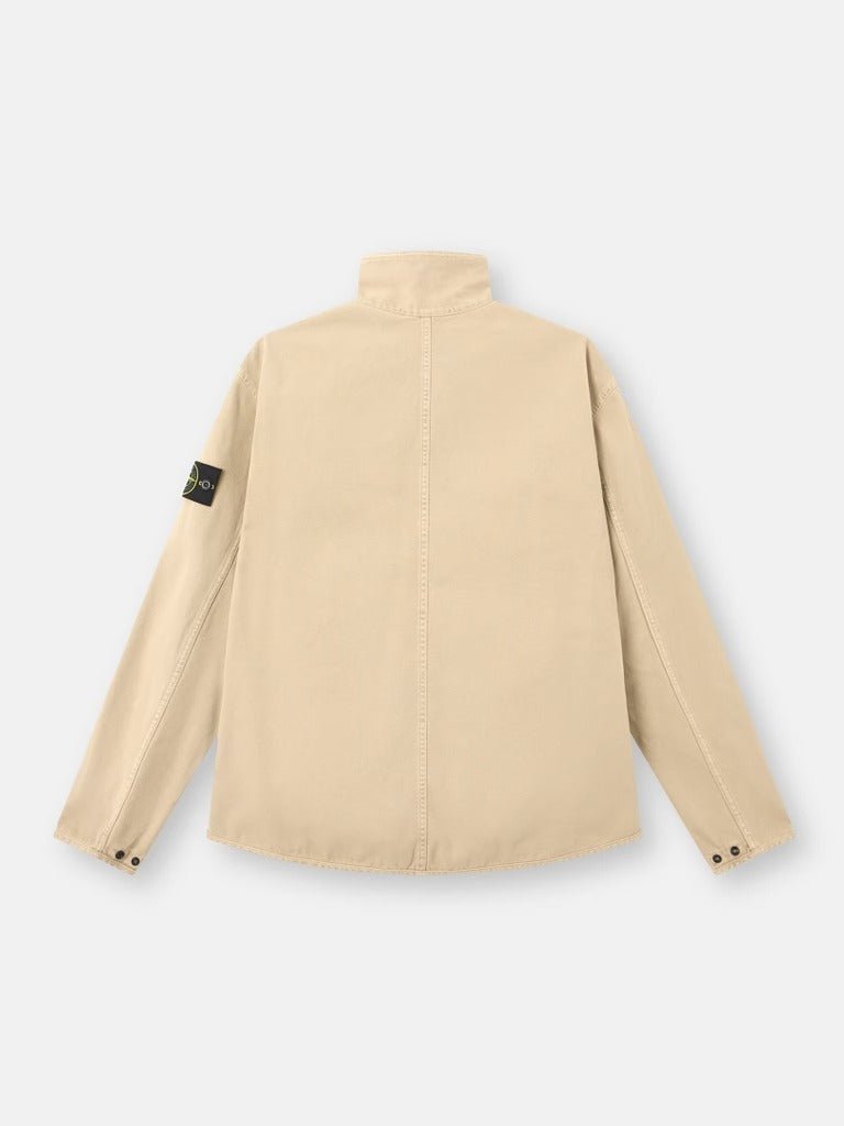 STONE ISLAND - Surchemise zippée coupe confort à poche - Lothaire