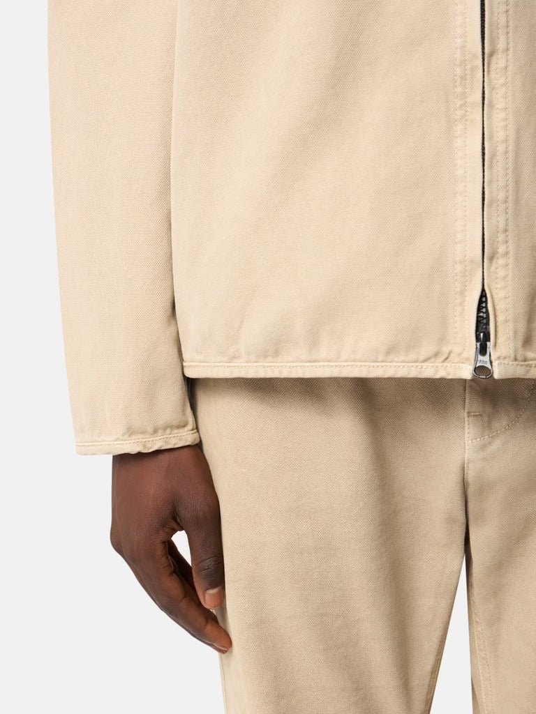 STONE ISLAND - Surchemise zippée coupe confort à poche - Lothaire