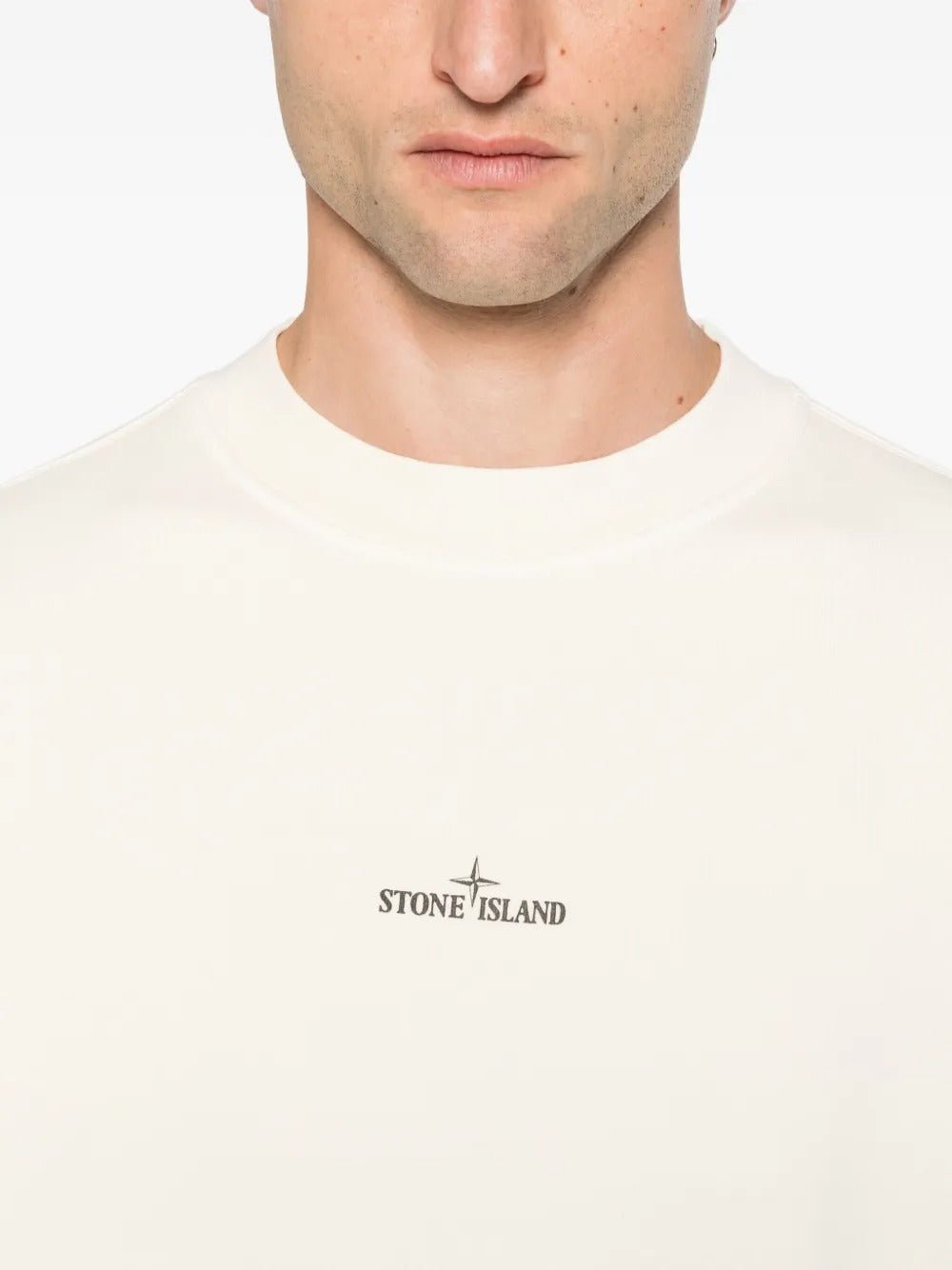 STONE ISLAND - Sweat 6100018 Cotton Fleece - Lothaire
