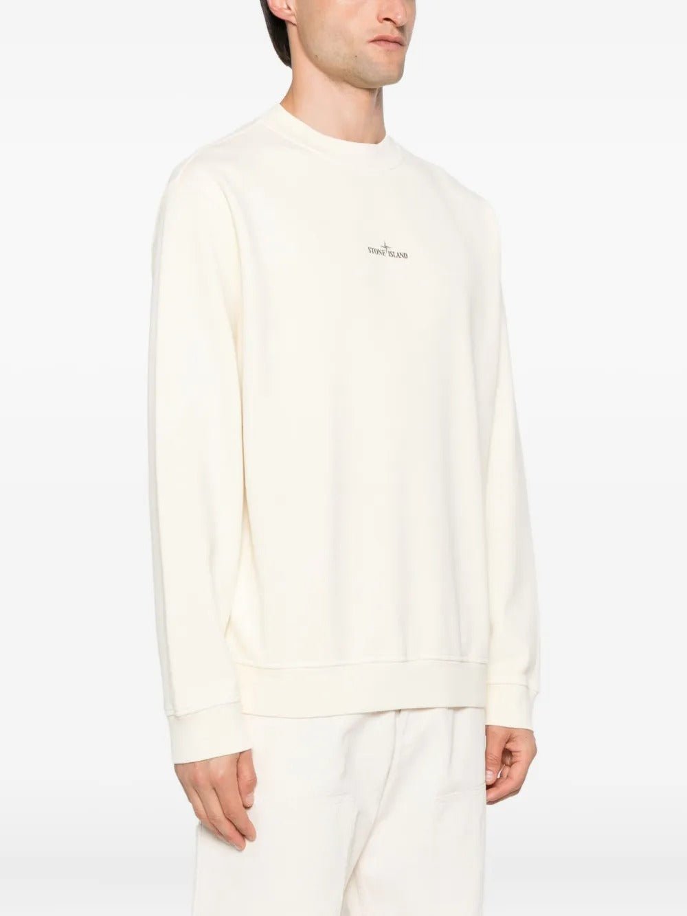STONE ISLAND - Sweat 6100018 Cotton Fleece - Lothaire
