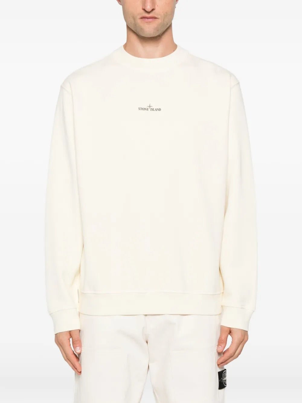 STONE ISLAND - Sweat 6100018 Cotton Fleece - Lothaire