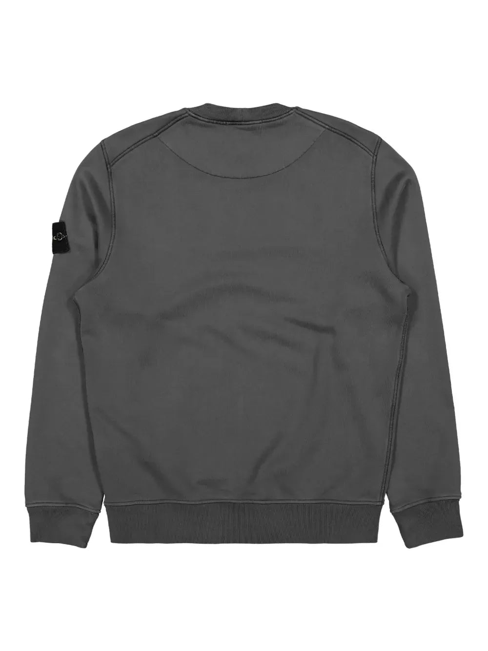 STONE ISLAND - sweat en coton à patch Compass gris charcoal - Lothaire