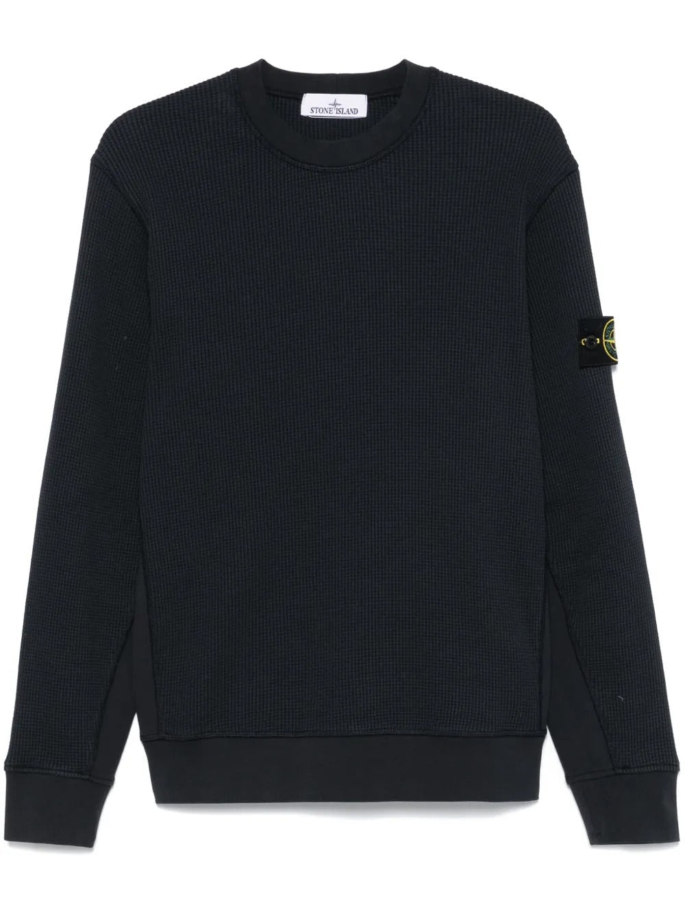 STONE ISLAND - Sweat en Coton Bleu marine - Lothaire