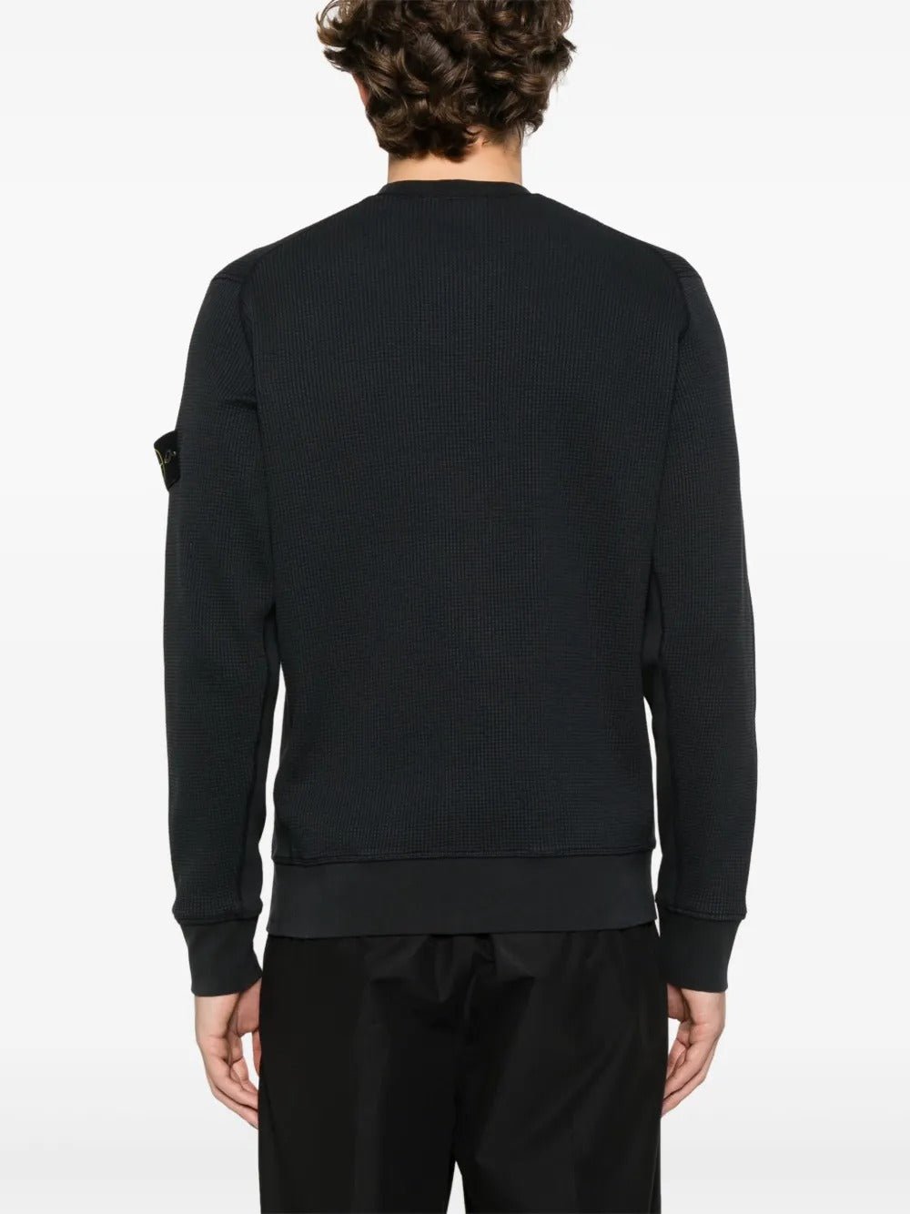 STONE ISLAND - Sweat en Coton Bleu marine - Lothaire