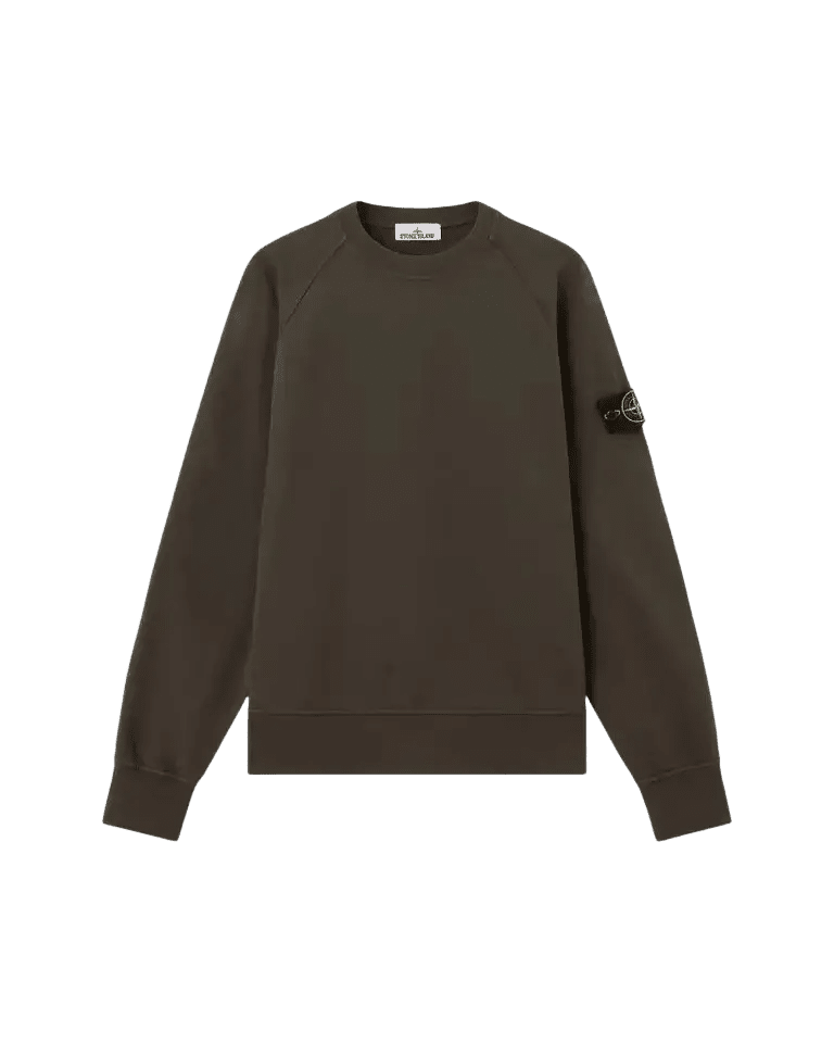 STONE ISLAND - Sweat Oversize en Coton Gris Charbon - Lothaire