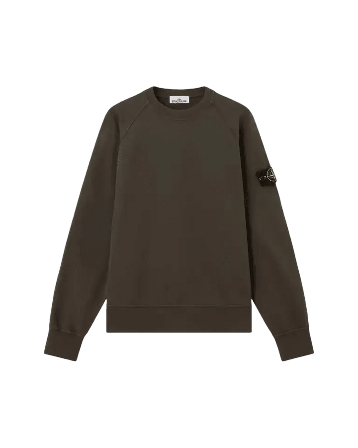 STONE ISLAND - Sweat Oversize en Coton Gris Charbon - Lothaire