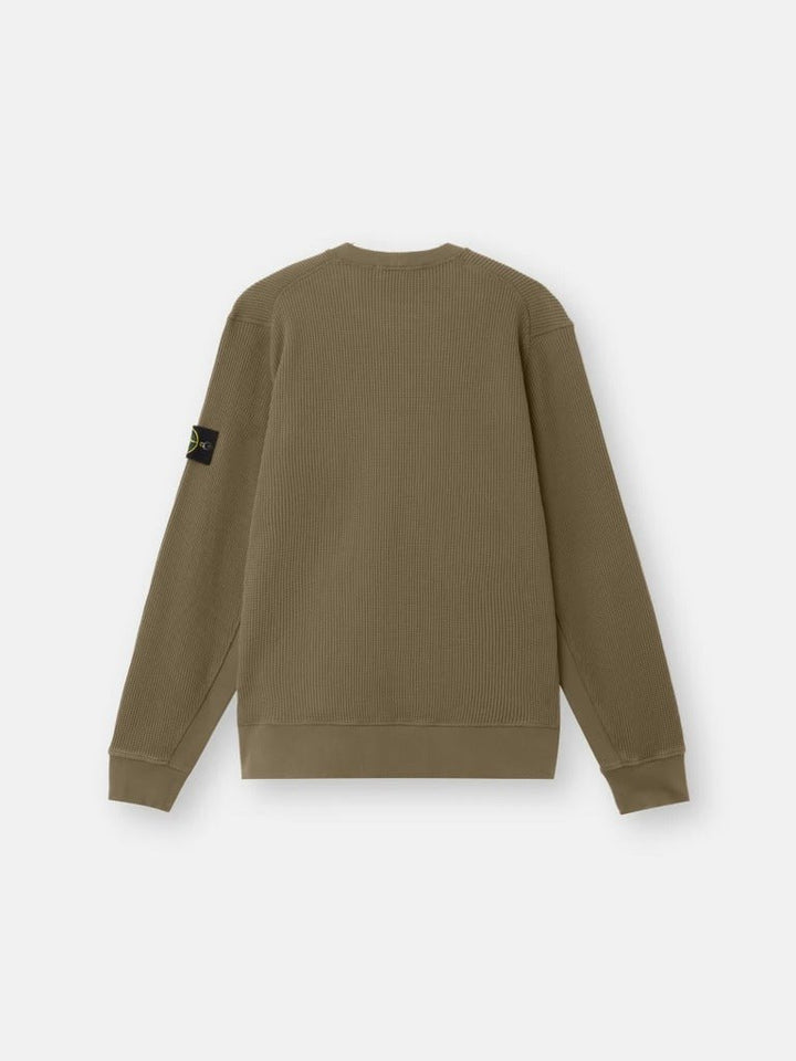 STONE ISLAND - Sweat-shirt ras - du - cou coupe regular - Lothaire