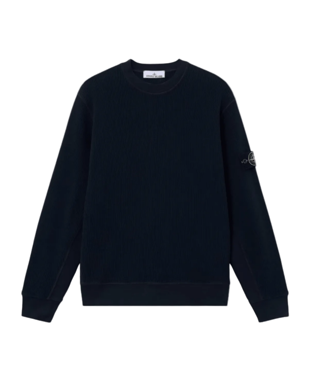 STONE ISLAND - Sweat-shirt Ras - du - cou Coupe Regular Marine - Lothaire