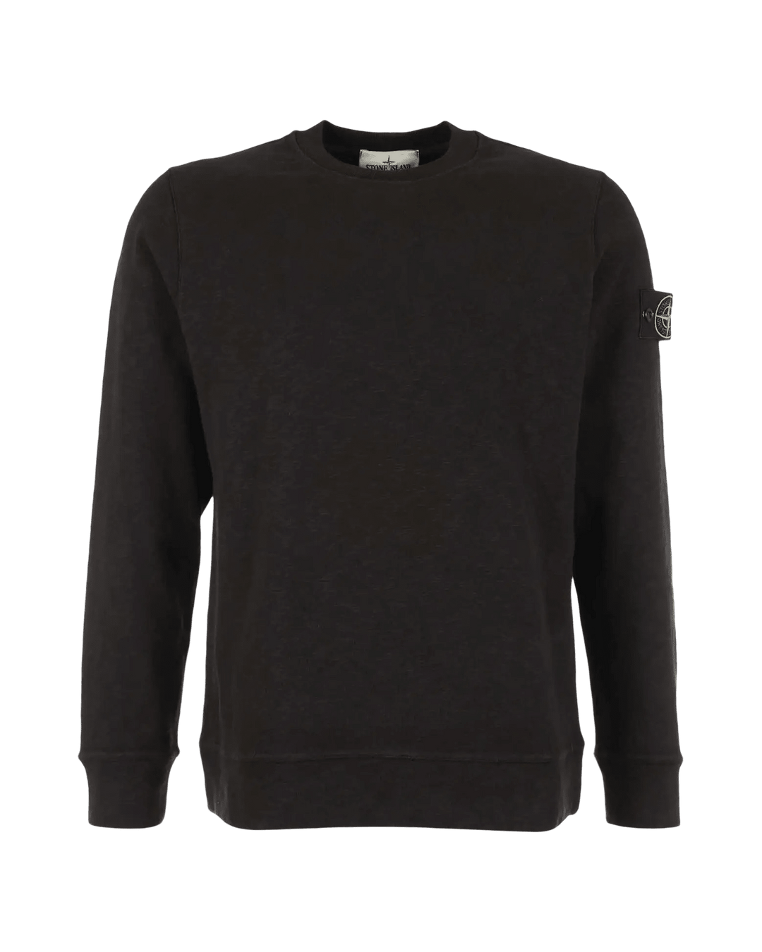 STONE ISLAND - Sweat-shirt Slub en coton Noir - Lothaire