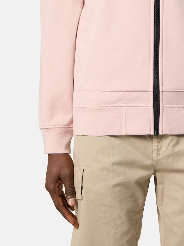 STONE ISLAND - Sweat-shirt zippé doté de capuche à cordon de serrage - Lothaire