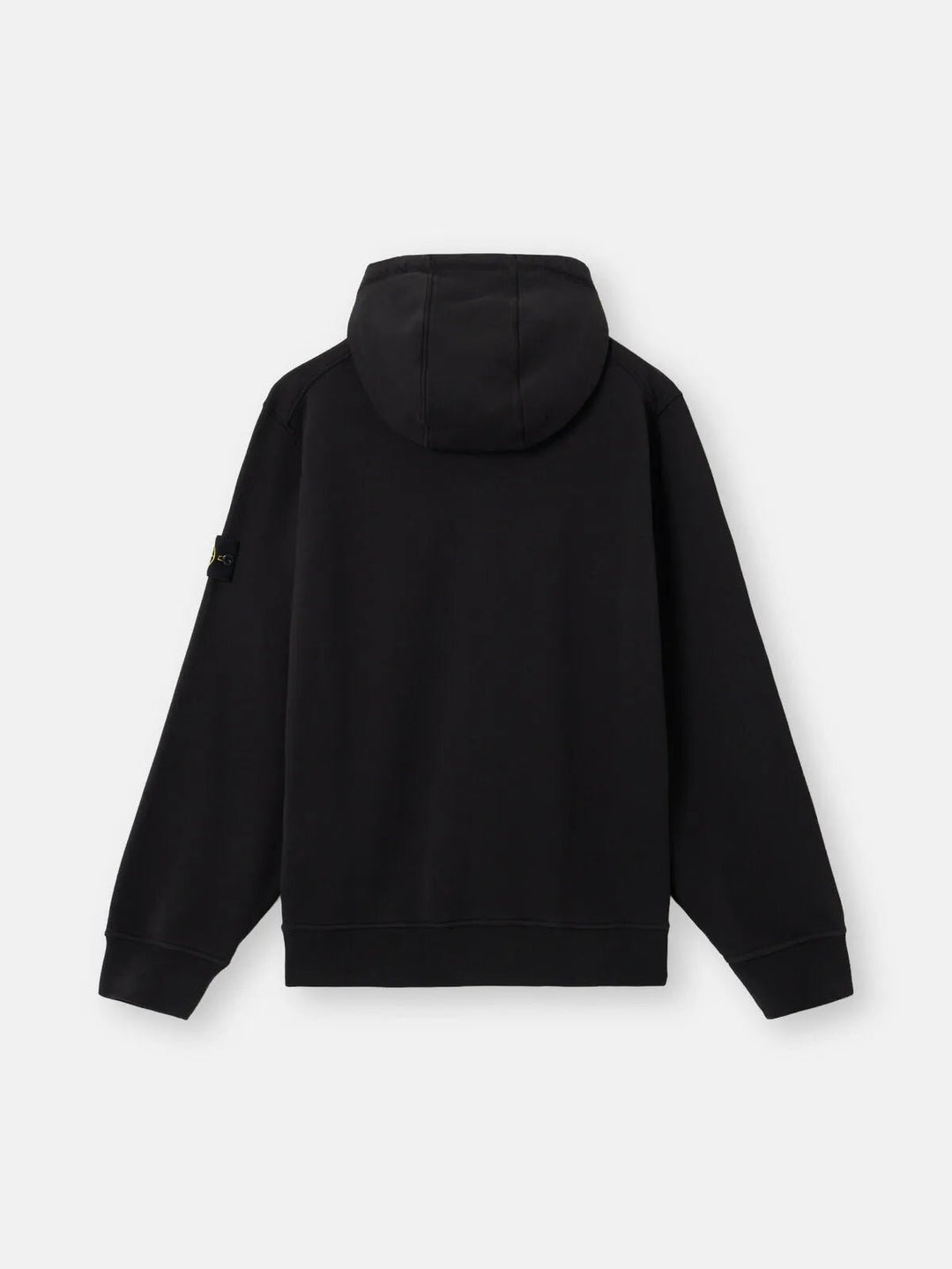 STONE ISLAND - Sweat zippé 6100061 ORGANIC COTTON FLEECE Noir - Lothaire