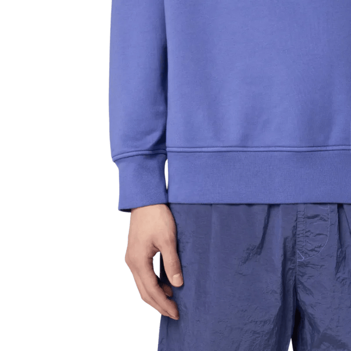 STONE ISLAND - Sweatshirt 6100060 ORGANIC COTTON FLEECE Violet - Lothaire
