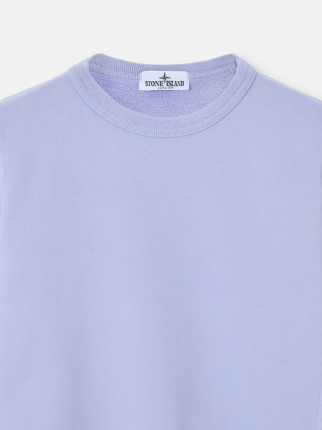STONE ISLAND - Sweatshirt 6100060 ORGANIC COTTON FLEECE Violet - Lothaire