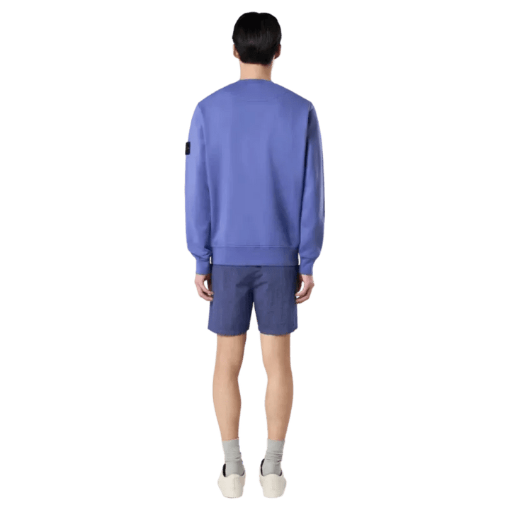 STONE ISLAND - Sweatshirt 6100060 ORGANIC COTTON FLEECE Violet - Lothaire