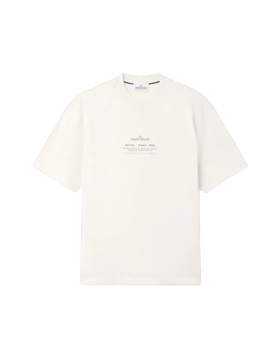STONE ISLAND - T-Shirt 2100001 ORGANIC COTTON JERSEY Ivoire - Lothaire