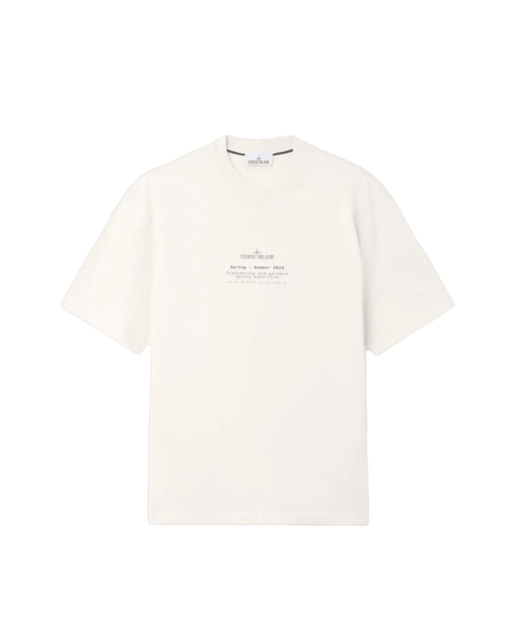 STONE ISLAND - T-Shirt 2100001 ORGANIC COTTON JERSEY Ivoire - Lothaire