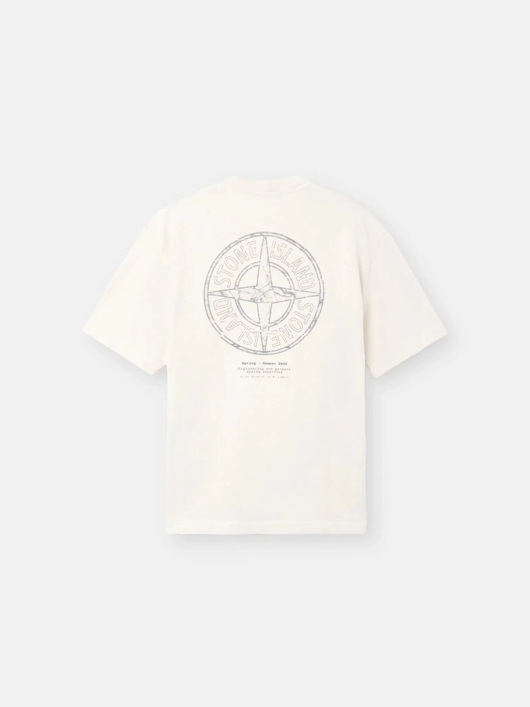 STONE ISLAND - T-Shirt 2100001 ORGANIC COTTON JERSEY Ivoire - Lothaire